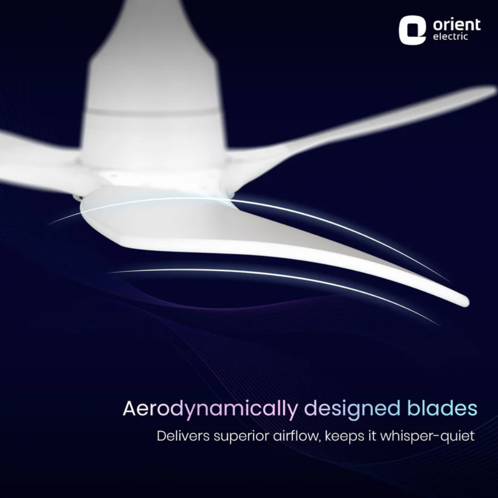 AEROSENSE SMART BLDC CEILING FAN UNDERLIGHT FROST WHITE